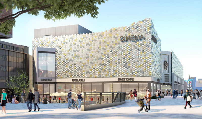 Image for Development contract awarded for East Square cinema and restaurants scheme 