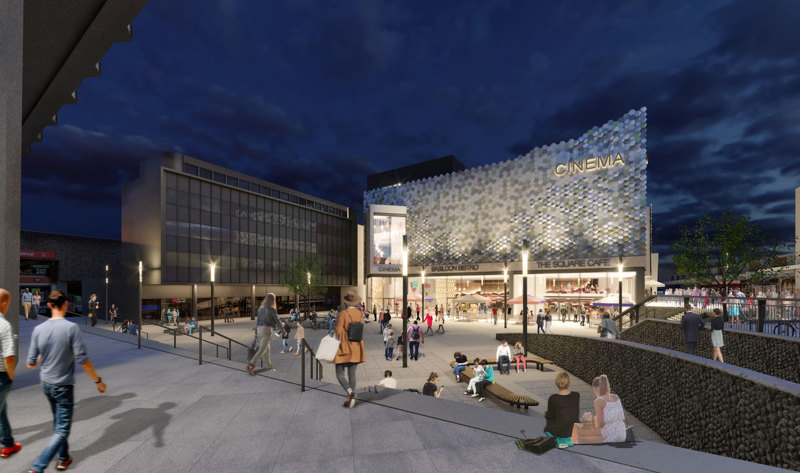 Image for Development contract awarded for East Square cinema and restaurants scheme 